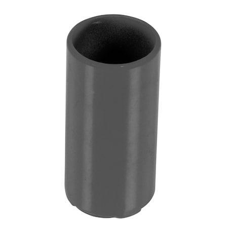 GRAY PIPE SAFETY RAIL METAL SLEEVE 2 IN DIA